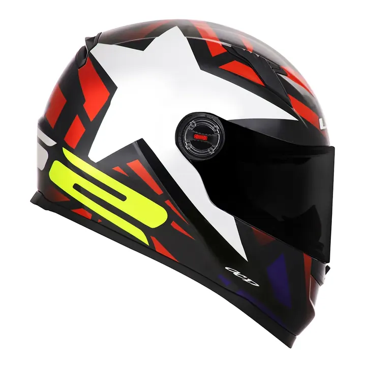 LS2 Classic FF358 XDron Vermelho/Amarelo